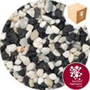 Fish Tank Gravel - Natural Squid Black - 7103M